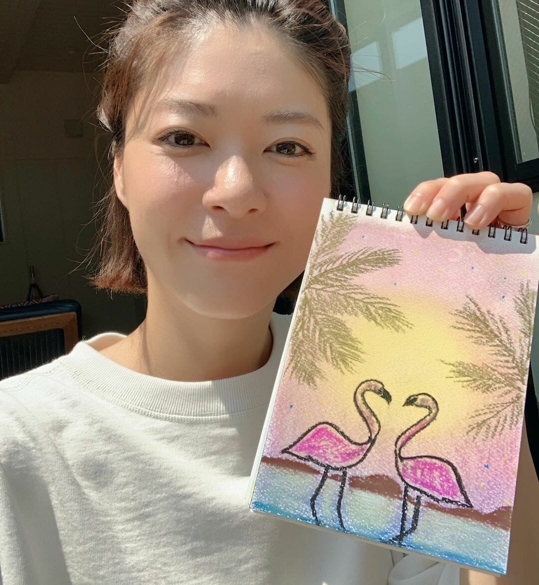 上野樹里 インスタで披露した自作の絵に 上手すぎる の声続々 上野の樹里美術館 が話題に Coconuts