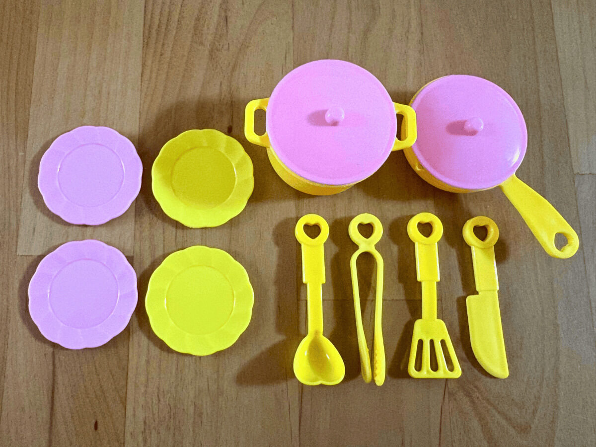 Temu「ミニプレイハウスキッチンセット」レビュー