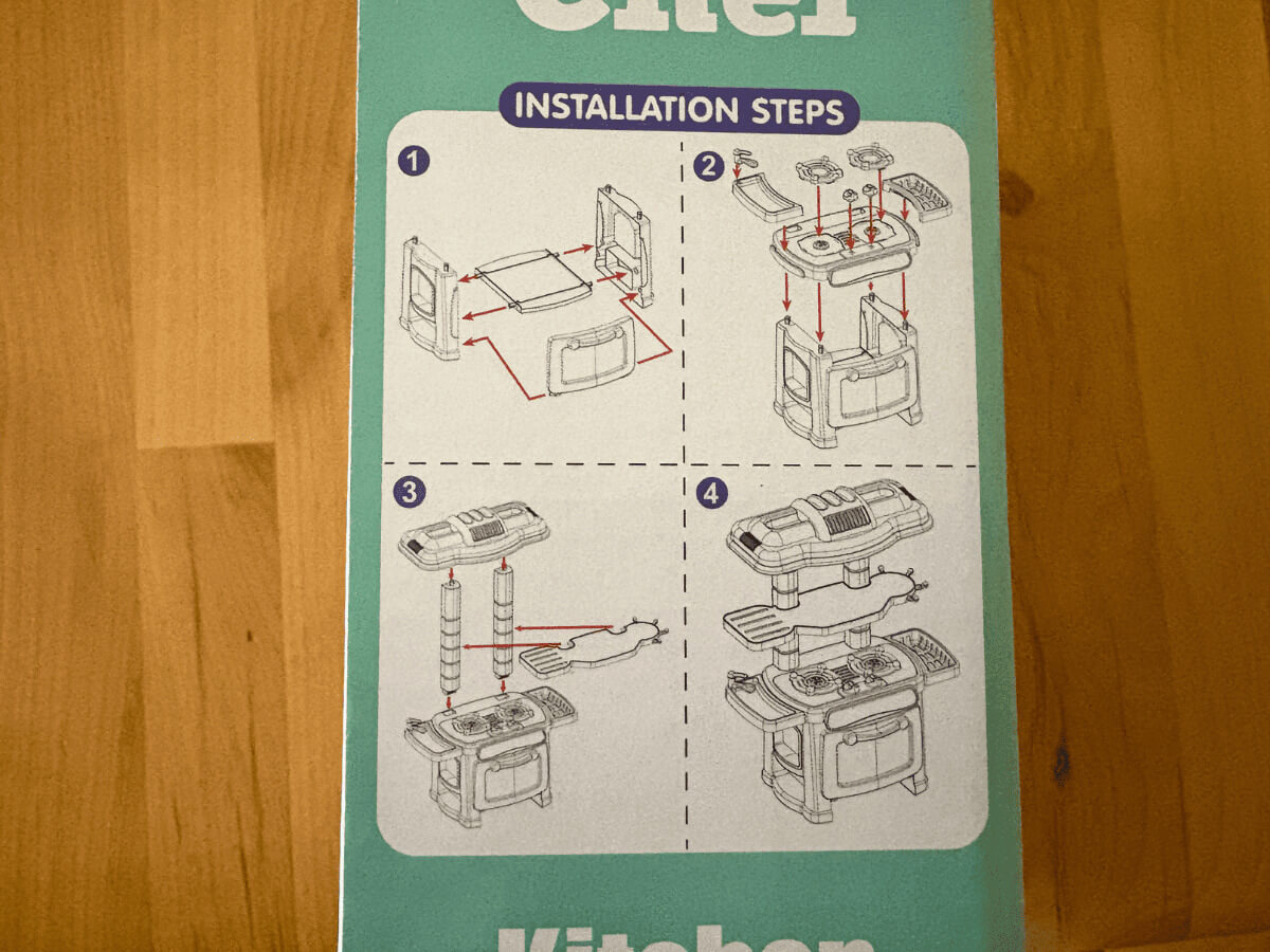 Temu「ミニプレイハウスキッチンセット」レビュー