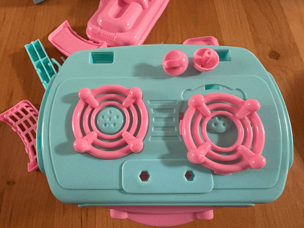 Temu「ミニプレイハウスキッチンセット」レビュー