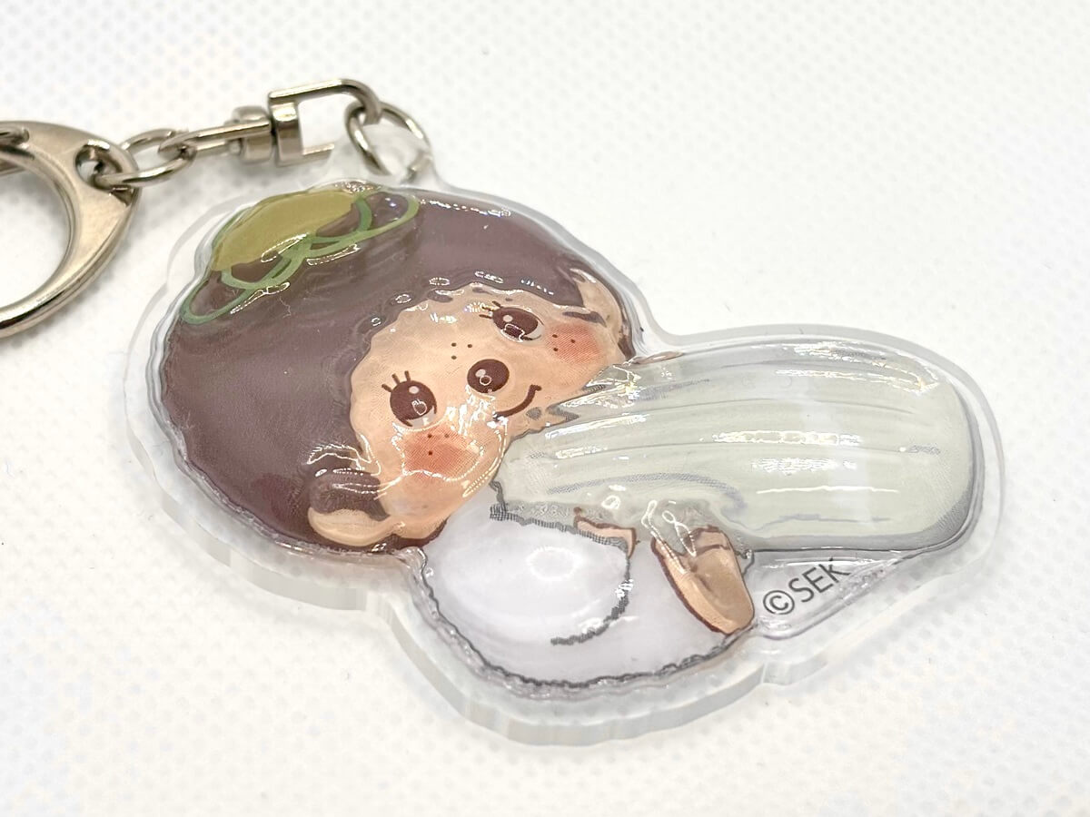 ガチャガチャ「お寿司もんちっち ぷっくりアクリルキーホルダー」