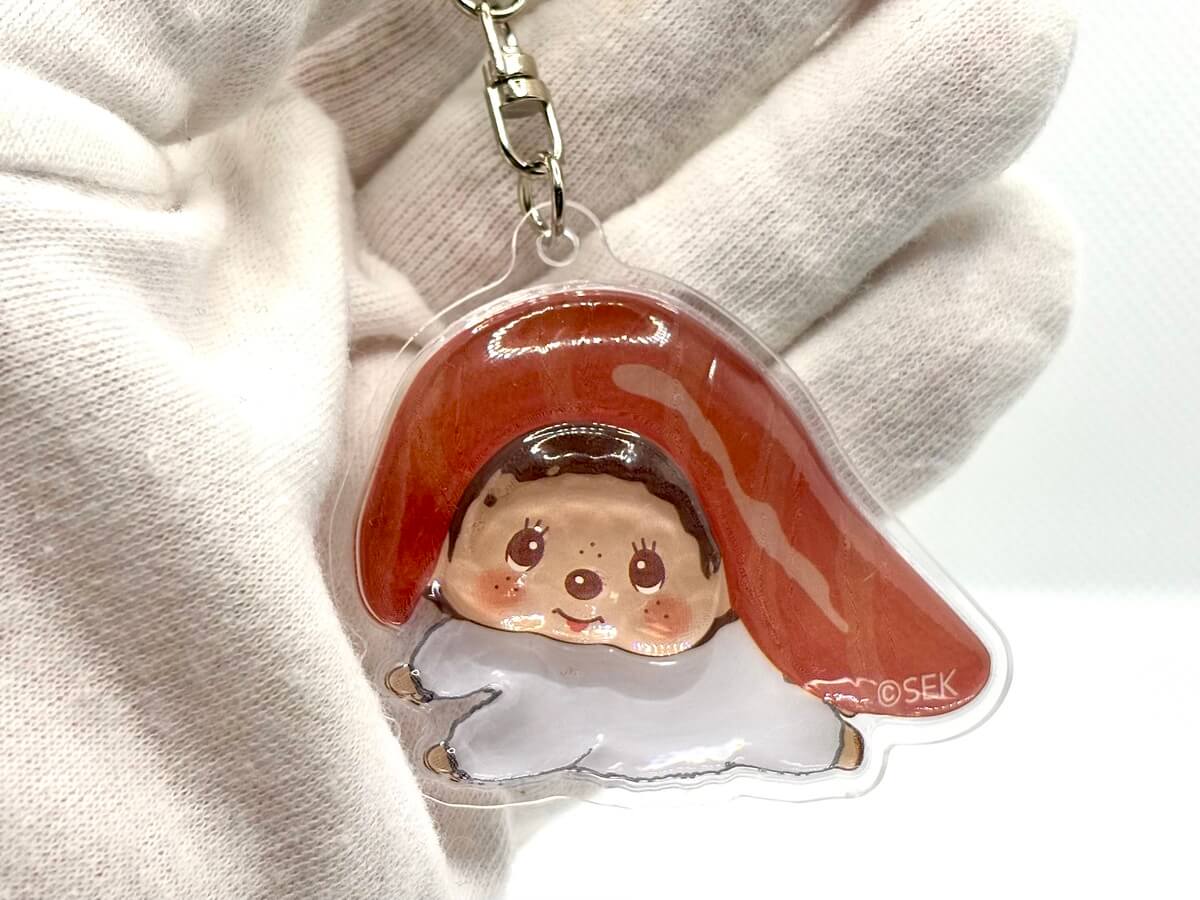 ガチャガチャ「お寿司もんちっち ぷっくりアクリルキーホルダー」