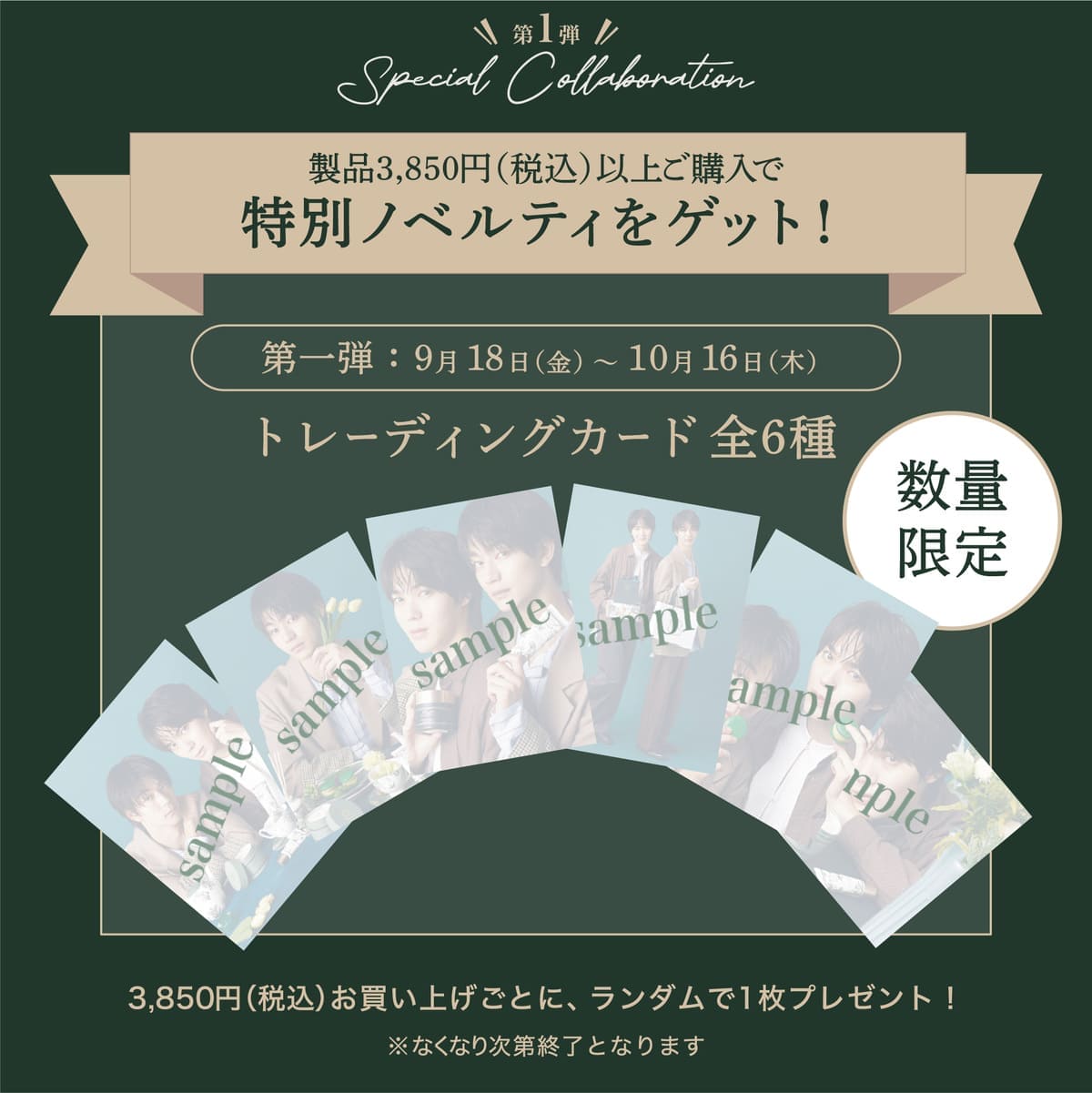 特別なコラボレーションキャンペーン